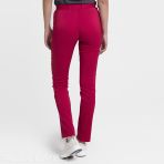 Pantalon Médical Femme Ajusté et Elastique - Leggings Infirmière Creyconfé SOFIA Léger et Confortable - Framboise