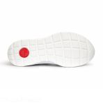 Anti-Slip Hospital Clog in Microfiber - Dian JAVEA Model - Straight Shape with Rounded Toe - White