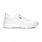 Non-slip Medical Sneakers Dian ALTEA PLUS with Elastic Laces - Unisex - White