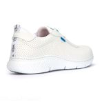 Non-slip Medical Sneakers Dian ALTEA PLUS with Elastic Laces - Unisex - White