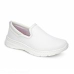 Hospital Shoe Dian - Unisex MARSELLA TEX model, slip-on: Protection & Comfort at Work - White