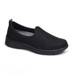 Water-repellent Slip-On Medical Shoe Dian VALENCIA PLUS - Black