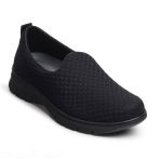 Water-repellent Slip-On Medical Shoe Dian VALENCIA PLUS - Black