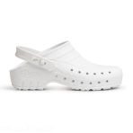 Professional Antibacterial and Non-slip Medical Clog - Dian 02-S - White