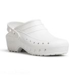 Professional Antibacterial and Non-slip Medical Clog - Dian 02-S - White