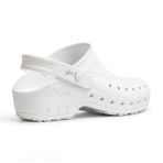 Professional Antibacterial and Non-slip Medical Clog - Dian 02-S - White