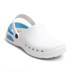 EVA SOFT Ultra Lightweight, Non-slip, and Antibacterial Medical Clog - White