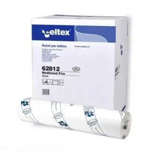 Drap d'examen Gaufre 50x38cm 2 plis 121 FTS - Celtex - Lot de 9 Rouleaux