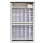 Monthly service cabinet for patient and PDA - 45 residents plus PDA - H198x120x43 cm V 9352