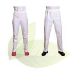 Pantalon Médical Mixte Blanc, Jasmin Lyocell, Holtex - Taille T.2