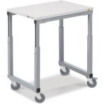 Postes de Travail Ergonomiques et Modulaires pour Établissements de Santé  - Modèle Réglable en Hauteur 700x1500 mm V 9385