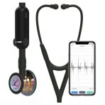 Stéthoscope 3M Littmann Core Numérique - Tubulure Noire - Édition Rainbow Brillant