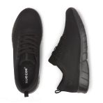 Sneakers médicales Alma Velvety : élégantes, ergonomiques et confortables - Noir