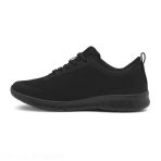 Sneakers médicales Alma Velvety : élégantes, ergonomiques et confortables - Noir