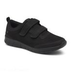 Hospital Shoes for Men and Women - Suecos Alma Velcro - Breathable and Comfortable - Black