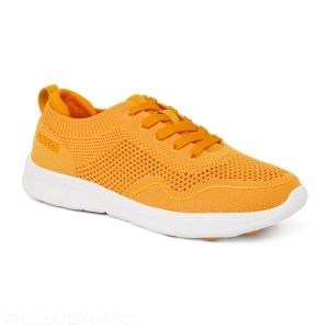 Sneakers Antidérapantes - Semelle Antibactérienne X-Cell en EVA - Suecos LÄTT Unisexe en Microfibre Perforée - Orange