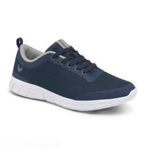 Sneaker Médicale Alma Classic - Respirante, antidérapante et confortable - Bleu Marine