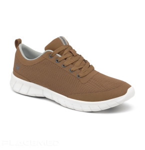 Alma Classic Medical Sneaker: Breathable, Slip-Resistant, and Comfortable - Brown