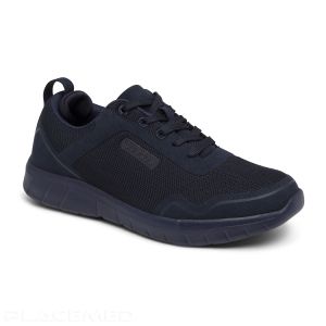 Sneakers Médicales Suecos Modèle STABIL Antistatique à Lacets - Chaussure Hopital Unisex - Bleu marine