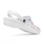 Nurse Clogs Suecos - Oden Fusion Print - Lightweight and Comfortable EVA Clogs - Pattern Butterflies