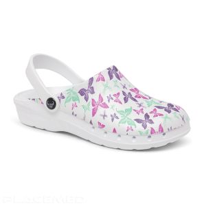 Nurse Clogs Suecos - Oden Fusion Print - Lightweight and Comfortable EVA Clogs