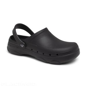 Medical Clog for Men and Women - Suecos VIDAR PLUS Slip-Resistant and Antibacterial - Black