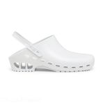 Autoclavable Hospital Clog - Suecos IVAR Antistatic and Slip-Resistant - Medical Clog for Women and Men - White