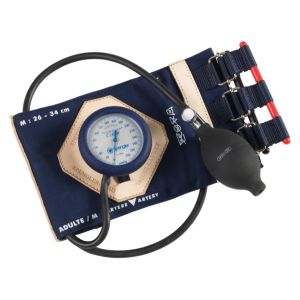 Spengler Vaquez-Laubry Classic Professional Sphygmomanometer with Navy Cotton Strap