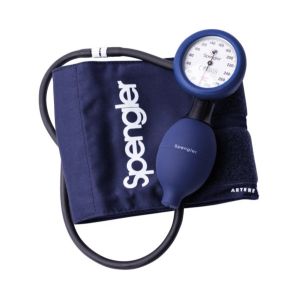 Spengler LIAN NM Sphygmomanometer with Navy Cotton Velcro Cuff