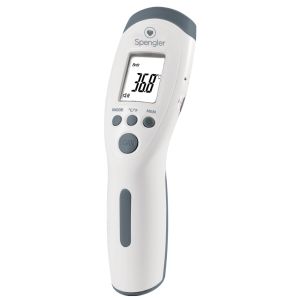 Spengler TEMPO EASY Gray Thermometer - Contactless Infrared Frontal Model - Instant Measurement