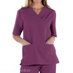 Tunique Médicale Mixte GRANADA en Mauve - Taille 4/XXL V 2658