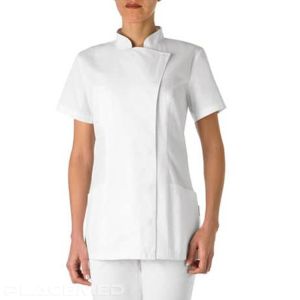 Tunique Professionnelle Blanche pour Femme - Tailles XS à XXL