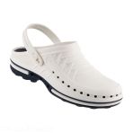 Hospital And Pharmaceutical Industry Clog - ESD Slip-Resistant - Autoclavable - White