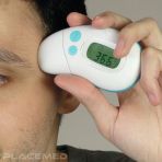 Ultra-compact Bean-Shaped Auricular and Temporal Thermometer