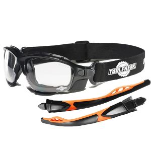 Les Lunettes de Sécurité Spoggles Haut de Gamme par ToolFreak, Une Combinaison Parfaite de Lunettes de Sécurité et de Lunettes de Protection