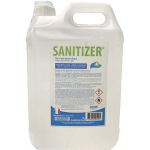 SANITIZER - Gel Hydroalcoolique - Formule 70% - Bidon Verseur 5 Litres