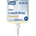 Tork Savon Liquide Mains - Senteur Douce S1, Parfum Frais, 1 x 1000 ml