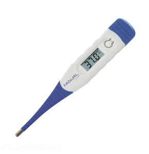 Digital Medical Baby Fever Oral Thermometer, Rectal or Axillary Underarm Body Temperature Measurement with Backlit LCD Display, Waterproof Flexible