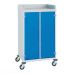 Clean Linen Distribution Trolley 3 Levels 2 Fixed Shelves and 3-Sided ABS Top V 10448