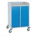 Clean Linen Trolley in Very Lightweight Alloy – 1 Shelf, 2 Levels, and Anti-Slip ABS Top V 10445