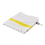 Sac Plein Blanc Pour Linge Sale, Fond Rectangulaire, Poignée De Saisie, Fermeture Par Cordelle Coulissant