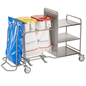 ISEO Trio A combination trolley for 2 or even 3 tasks.