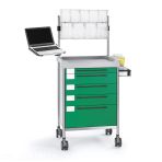 Anesthesia Trolley - Insausti 640 x 480 x H980 -  300 Series - Green